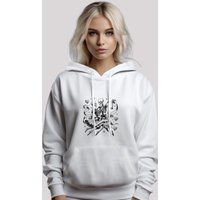 F4NT4STIC Kapuzenpullover "Skelettpaar tanzt mit Band", Premium Qualität von F4nt4stic