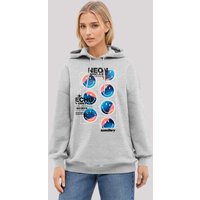 F4NT4STIC Kapuzenpullover "Smiley Originals Neon Dreams Big Print", Premium Qualität von F4nt4stic