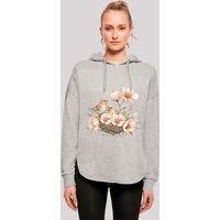 F4NT4STIC Kapuzenpullover "Vogelnest Blumen", Premium Qualität von F4nt4stic