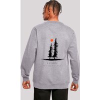 F4NT4STIC Sweatshirt "Escape Discover the World Pinetree" Discover the World F4NT4STIC Sweatshirt "Escape Discover the World Pinetree" Discover the World von F4nt4stic