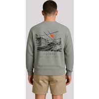 F4NT4STIC Sweatshirt "Escape Discover the World Town Train Station", Premium Qualität, ESCAPE Collection von F4nt4stic