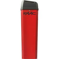 Automatische Barriere 24V Rot Ral 3020 FAAC B614 104614 von FAAC