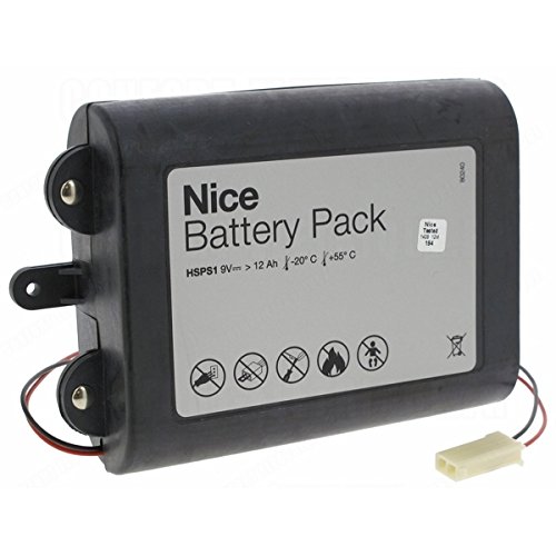 Battery Pack 9V (12AH) für Außensirene HSSO1 Nice HSPS1 von FAAC