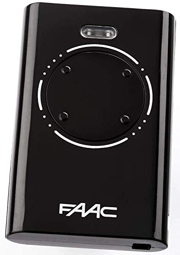 FAAC XT4 868SLH Electric Gate Remote Control Black by FAAC von FAAC