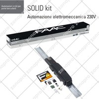 Faac - solid kit 230 v 10561644 Schwinggaragentorautomatisierung 2,7 m 550 itt von FAAC