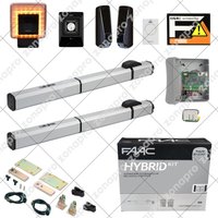 Kit S450H sb 24 v hydraulische Drehtorautomatisierung für 3 m Flügel - versione anta: 2 ante - Faac von FAAC