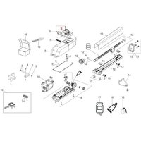 Schloss Art. 3889.3 FAAC Ersatzteil 7120885 Packung mit 5 Stück von FAAC