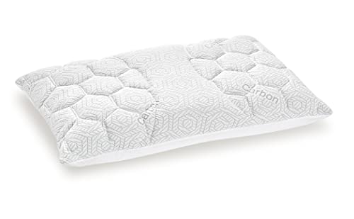 Fabe | Cervical Carbon Plus Kissen mit Netz und Reißverschluss, Nackenkissen zum Schlafen, Kissen für Bett, weiche und hypoallergene Füllung, 75 x 45 cm von Fabe