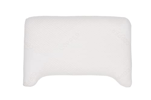 Fabe | Orthopädisches Kissen mit Strickbezug, orthopädisches Kissen zum Schlafen, Kissen für Bett, weiche Füllung, hypoallergen, 75 x 45 cm von Fabe