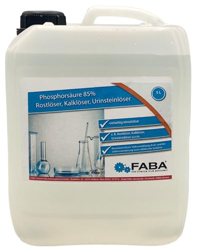 Phosphorsäure 85%, 5 L im Kanister von FABA