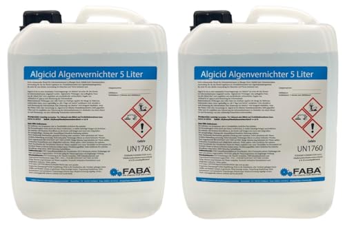 Pool Algenverhüter, Algenverhütung, Algicid 2x5L von FABA