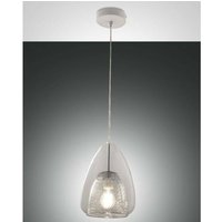 Fabas Luce Britton Dome Pendel-Deckenleuchten transparentes Glas, E27 von FABAS LUCE LIGHTING