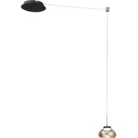Fabas Luce Lighting - Arabella - Bernsteinfarbene dezentrale Pendelleuchte - Fabas Luce - 8 w dimmbare led - Dezentrale Montage Fabas Luce Lighting - Arabella - Bernsteinfarbene dezentrale Pendelleuchte - Fabas Luce - 8 w dimmbare led - Dezentrale Montage von FABAS LUCE LIGHTING
