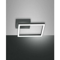 Fabas Luce Bard Integriertes led Semi-Flush Light Anthrazitglas von FABAS LUCE LIGHTING