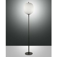 Fabas Luce Domizia Glas- & Kristalllampe Schwarzes Glas, E27 von FABAS LUCE LIGHTING