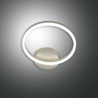 Led Wandleuchte Giotto Warmweiß in Weiß 1-flammig - white - Fabas Luce von FABAS LUCE