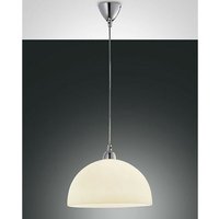 Fabas Luce Lighting - Fabas Luce Nice Dome Pendel-Deckenleuchten Bernsteinglas, E27 von FABAS LUCE LIGHTING