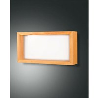 Fabas Luce Lighting - Fabas Luce Window Integrierte LED-Wandleuchte Eiche Glas von FABAS LUCE LIGHTING