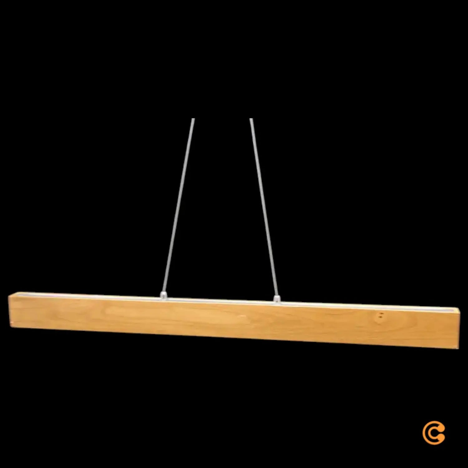 B-Ware Fabas Luce Led Hängeleuchte Tastdimmer Eichenholz Länge 110 Cm Siehe Text/Foto von FABAS LUCE