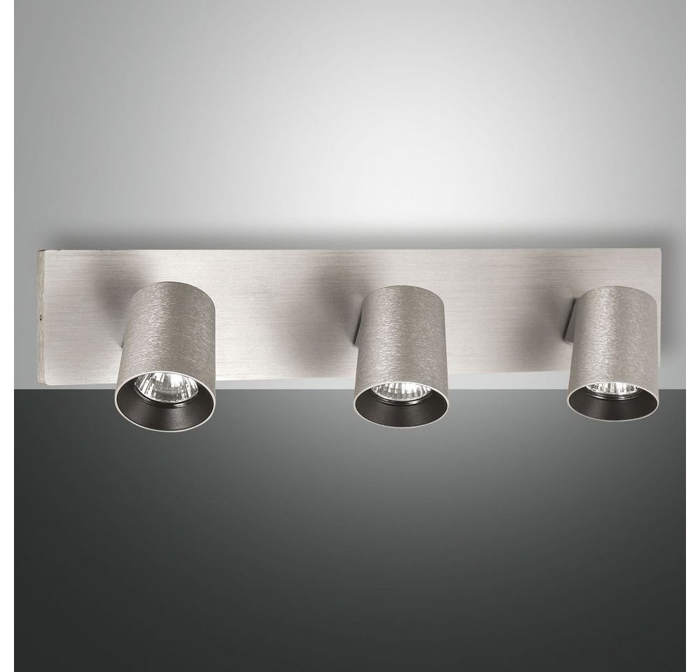 FABAS LUCE Deckenstrahler Deckenleuchte Mono in Aluminium-gebürstet 3xGU10 FABAS LUCE Deckenstrahler Deckenleuchte Mono in Aluminium-gebürstet 3xGU10 von FABAS LUCE