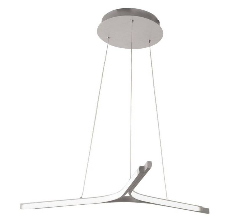 FABAS LUCE LED-Hängeleuchte, LED-Leuchtmittel fest verbaut, Warmweiß, Pendelleuchte weiß LED Hängeleuchte Esstischleuchte dimmbar,- von FABAS LUCE
