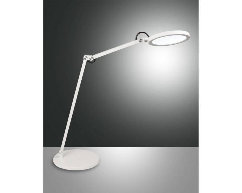 FABAS LUCE LED Schreibtischlampe Regina, LED fest integriert, Warmweiß - Kaltweiß, Leseleuchte, Touchdimmer, flexibel verstellbar, modern von FABAS LUCE