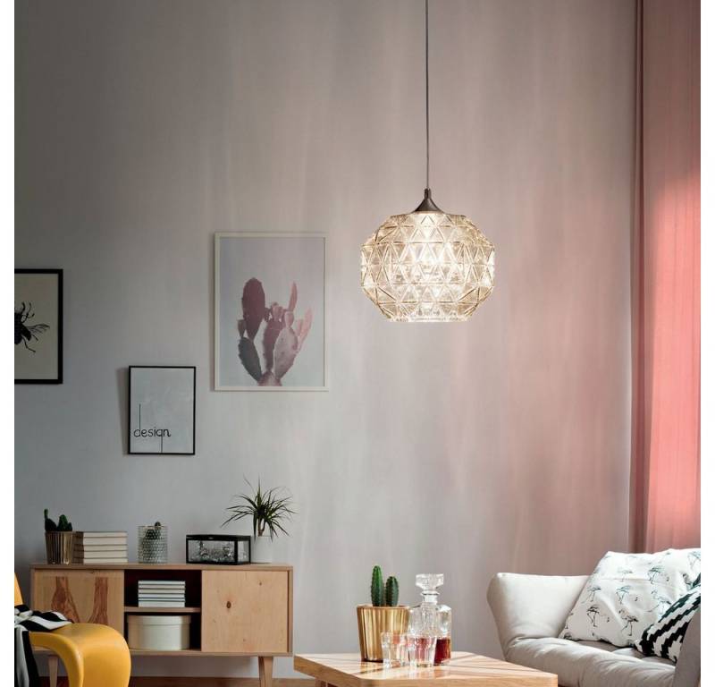 FABAS LUCE Pendelleuchte Pendelleuchte Wai in Nickel-satiniert E27 von FABAS LUCE