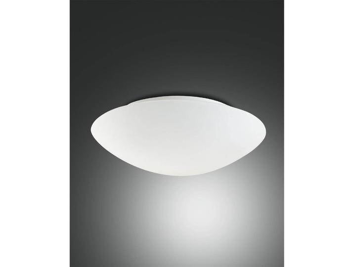 Fabas Luce, Wandleuchte + Deckenleuchte, Deckenleuchte Pandora in Weiss 360mm (2950 lm) von FABAS-LUCE