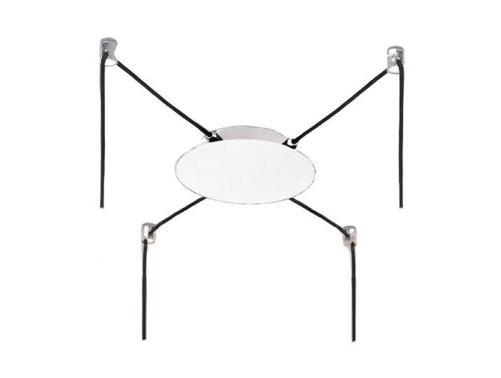 Fabas Luce Baldachin für Kit Luci - 4-flammig (dezentral ø 25 cm) , Weiß von FABAS-LUCE
