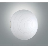 Deckenleuchte Kent in weiß und nickel-satiniert E27 - white - Fabas Luce von FABAS LUCE