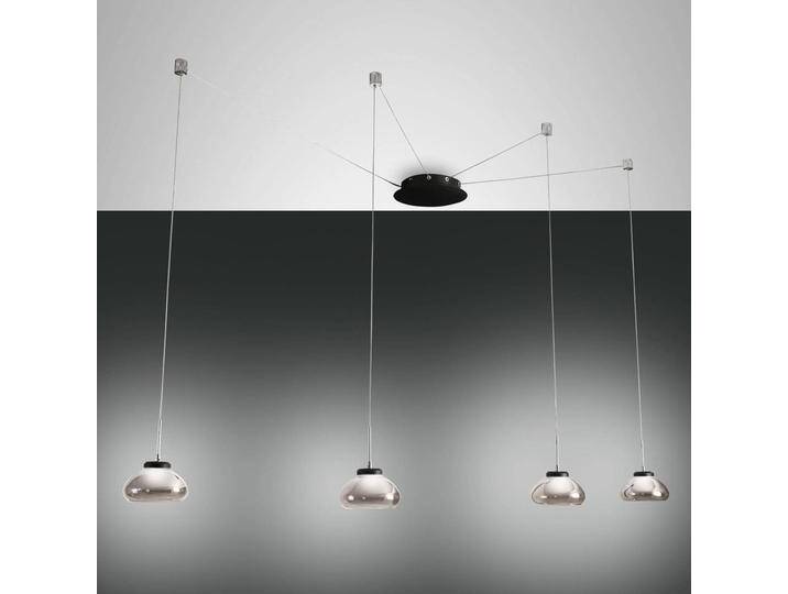 Fabas Luce Hängelampe Arabella, dimmbar, alu / grau / zink, für Wohn- / Esszimmer, Glas, Modern Fabas Luce Hängelampe Arabella, dimmbar, alu / grau / zink, für Wohn- / Esszimmer, Glas, Modern von FABAS-LUCE