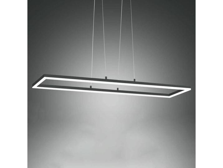 Fabas Luce LED-Pendelleuchte Bard, 92x32 cm, anthrazit für Wohn & Esszimmer - Schwarz - Modern - Metall Fabas Luce LED-Pendelleuchte Bard, 92x32 cm, anthrazit für Wohn & Esszimmer - Schwarz - Modern - Metall von FABAS-LUCE