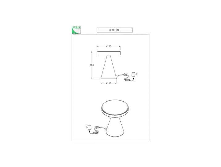 Fabas Luce LED-Tischleuchte Neutra, Höhe 20 cm, schwarz, Touchdimmer für Schlafzimmer - Modern - Metall von FABAS-LUCE