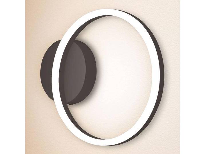 Fabas Luce Wandlampe Giotto, dimmbar, schwarz, für Wohn- / Esszimmer, Metall, Modern, LED Wandleuchte, Wandlampe Innen von FABAS-LUCE