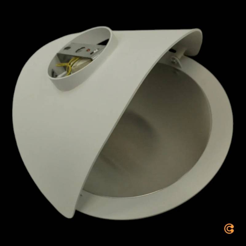 Fabas Luce Led Wandleuchte Shield Wandlampe Wandlicht Leuchte Lampe Dimmbar Weiß B-Ware von FABAS LUCE