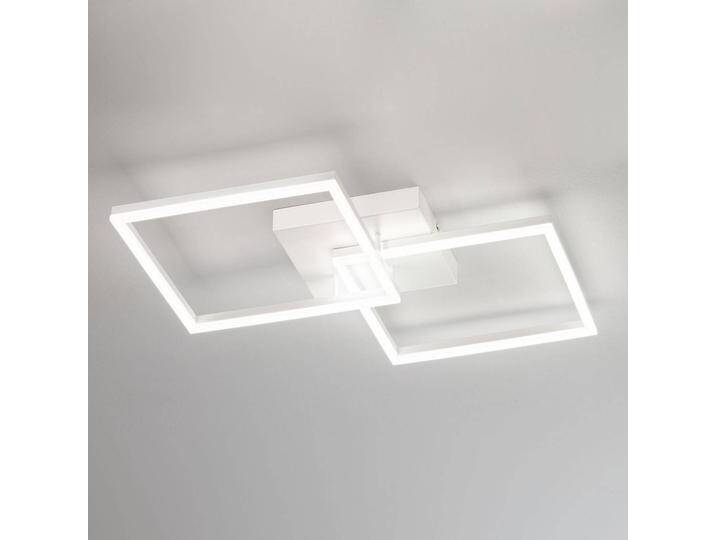 Fabas Luce LED Deckenlampe Bard, dimmbar, weiß / opal, für Wohn- / Esszimmer, Aluminium, Modern, LED Deckenleuchte von FABAS-LUCE