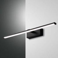 Fabas Luce Nala led Badezimmer-Überspiegelleuchte Schwarzglas, IP44 von FABAS LUCE LIGHTING