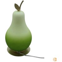 [GEBRAUCHT] B-Ware Led Tischleuchte Wilma Tischlampe Led Lampe Grün Messing Birnenform Dimmbar von FABAS LUCE