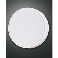 Fabas Luce Hatton Outdoor Aufbau-Downlight Weißglas, E27, IP65 von FABAS LUCE LIGHTING