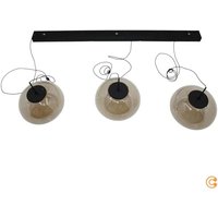 [NEUWERTIG] B-Ware Fabas Luce Led Hängeleuchte Brena Pendelleuchte Cognac 3 Flg. Lampe Dimmbar Cct von FABAS LUCE