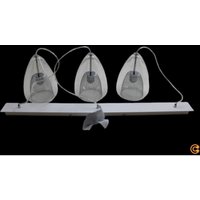 Neuwertig] Fabas Luce Hängeleuchte Britton 3 Flammig Transparent Hängelampe Lampe Leuchte B-Ware von FABAS LUCE