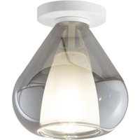 Lila - Runde Deckenleuchte D.20cm Fabas Luce - Wandleuchte mit E27 LED-Glühbirne MAX 40W - Geräuchert Lila - Runde Deckenleuchte D.20cm Fabas Luce - Wandleuchte mit E27 LED-Glühbirne MAX 40W - Geräuchert von FABAS