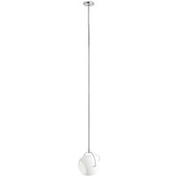 Gebraucht] Fabbian Beluga weiß Glas-Hängeleuchte Pendellampe Hängelampe Licht 14 cm G9 von FABBIAN