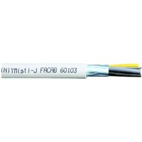 Faber Kabel 020310 Installationsleitung (N)YM(St)-J 5 x 1.50mm² Grau Meterware von FABER KABEL