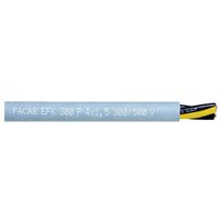 Faber Kabel 031024 Schleppkettenleitung EFK 300 P 12G 0.50mm² Grau Meterware von FABER KABEL