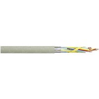 Faber Kabel 100007 Telefonkabel J-Y(ST)Y 4 x 2 x 0.60mm Grau Meterware von FABER KABEL