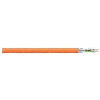 Faber Kabel 100951 Netzwerkkabel CAT 7 S/FTP 8 x 2 x 0.25mm² Orange Meterware von FABER KABEL