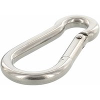 Feuerwehrkarabiner 4x40mm Edelstahl A4 - Karabinerhaken, rostfrei, stabile Ausführung, vielseitig einsetzbar, 20 Stück Feuerwehrkarabiner 4x40mm Edelstahl A4 - Karabinerhaken, rostfrei, stabile Ausführung, vielseitig einsetzbar, 20 Stück von FABORY