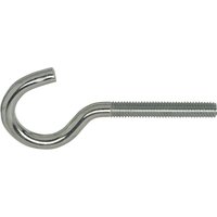 Schraubhaken mit metrischem Gewinde gebogen m 6x60 verzinkt-blau Schraubhaken mit metrischem Gewinde gebogen m 6x60 verzinkt-blau von FABORY