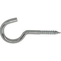 Wäscheleinenhaken mit Holzgewinde ø 6,0x80 mm Schraubhaken verzinkt-blau Wäscheleinenhaken mit Holzgewinde ø 6,0x80 mm Schraubhaken verzinkt-blau von FABORY